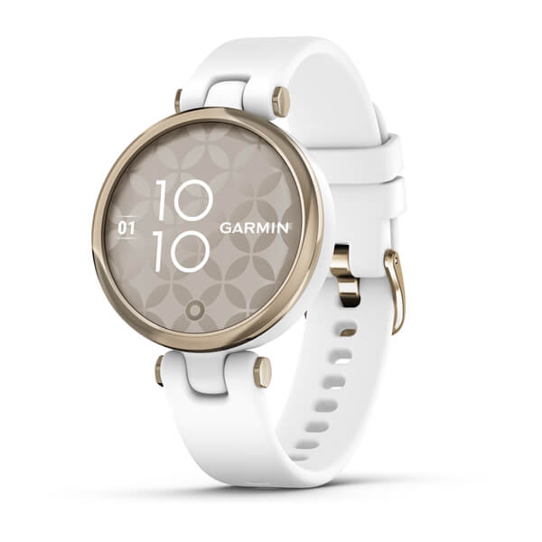 Aktiivsuskell Garmin Lily Sport - Cream Gold/White 