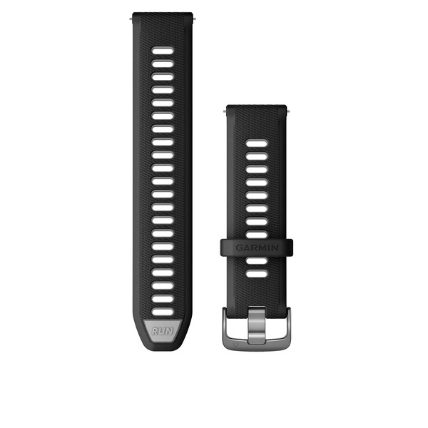 Quick Release kellarihmad (22mm) Silikoon - must/hall 135-205 mm 