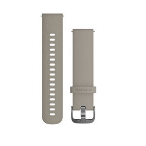 Quick Release silikoon kellarihmad (20mm) Sandstone/Slate 127-205 mm