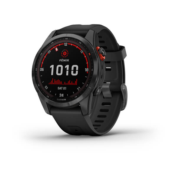 Spordikell fenix 7S Solar - Slate Gray Black Band