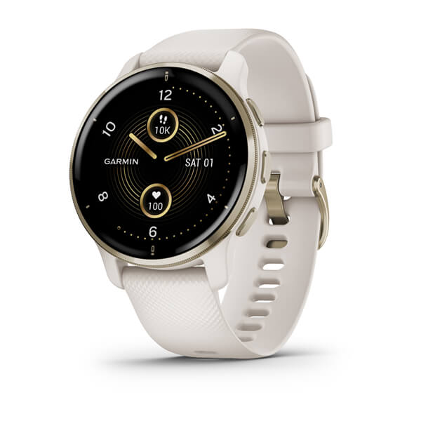 Aktiivsuskell Venu 2 Plus Ivory Cream Gold