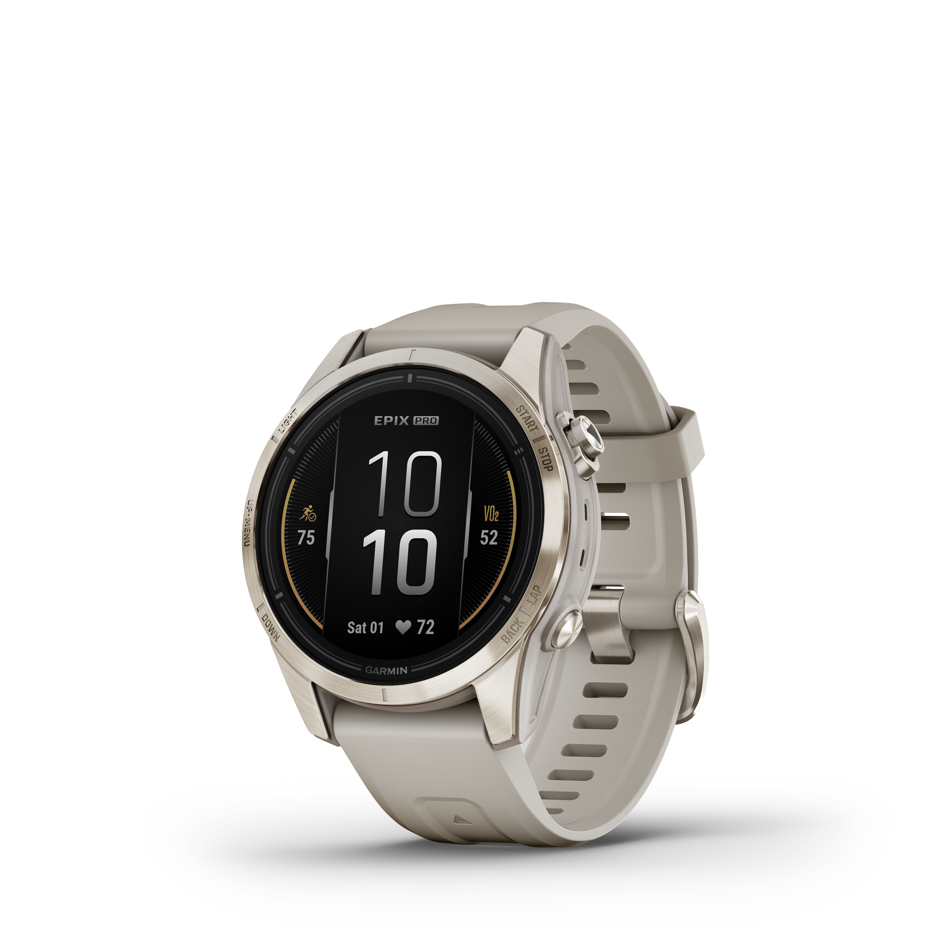 Spordikell epix (Gen2) PRO 42mm Sapphire Soft Gold