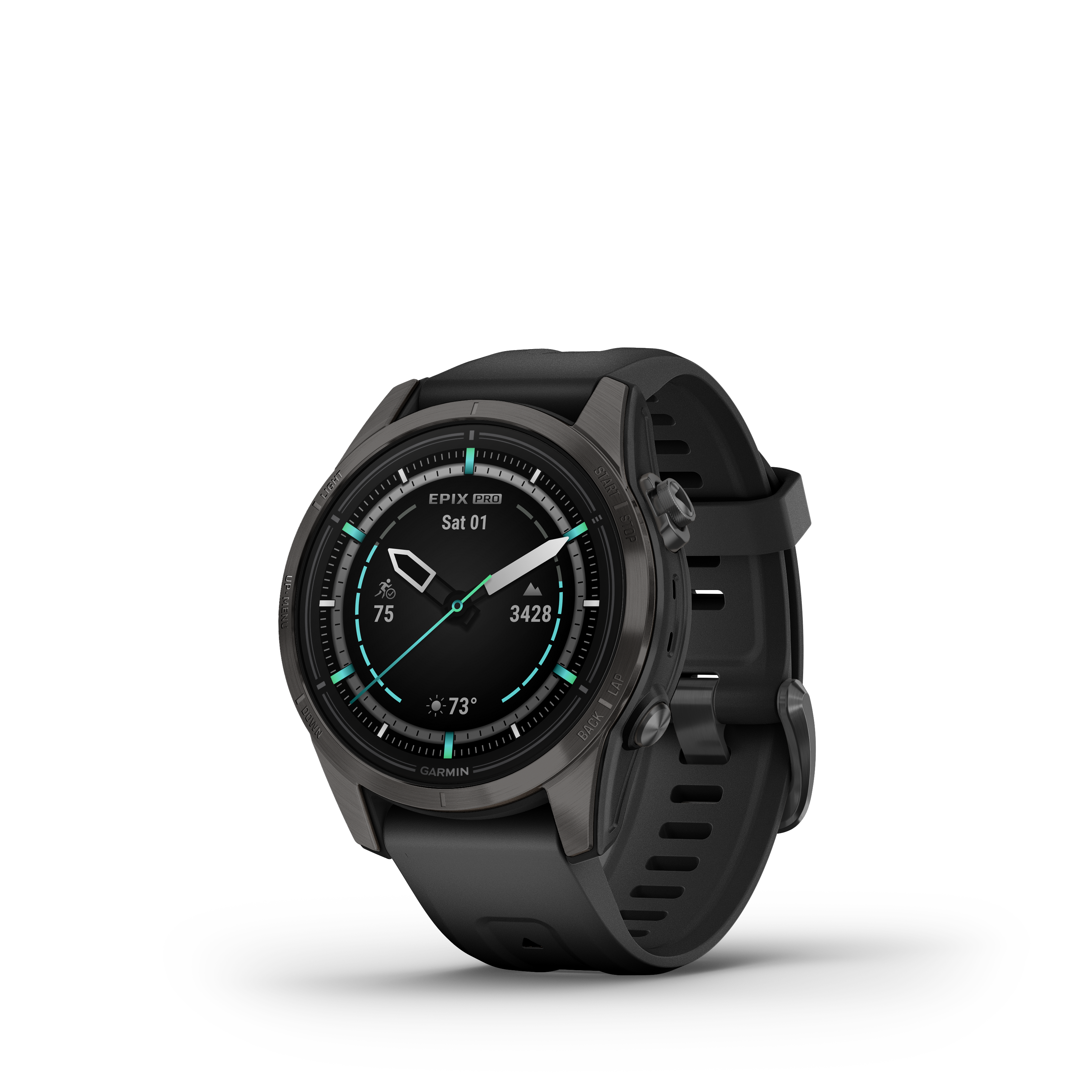 Spordikell epix (Gen2) PRO 42mm Sapphire Carbon Gray DLC TI