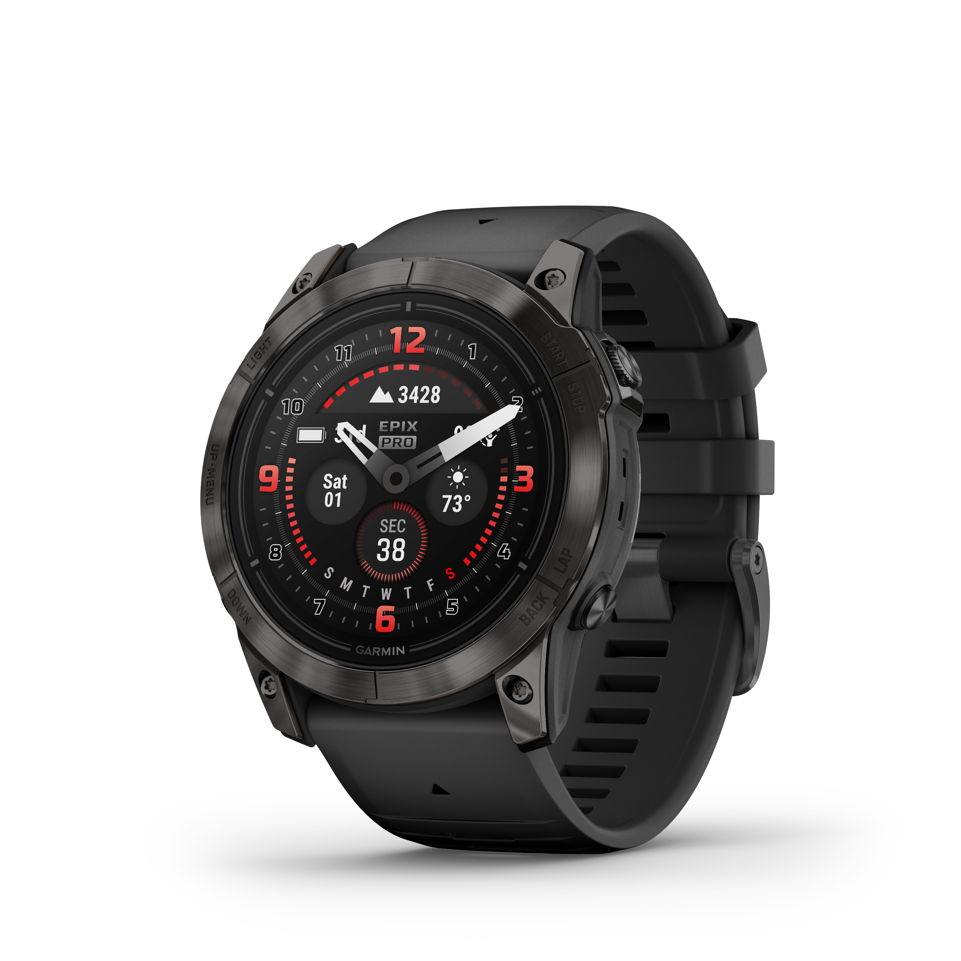 Spordikell epix (Gen2) PRO 51mm Sapphire Ti Carbon Gray