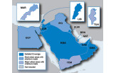 Lähis-Ida ja Põhja- Aafrika teede mälukaart