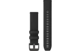 Quick Release silikoon kellarihmad (20mm) Black/gunmetal - 126-203 mm