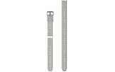 QUICKFIT 20 kellarihmad (20mm) Silikoon - Fog grey (3-osaline)