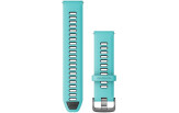 Kellarihm Quick Release (22mm) sinine/must (265) 135-205 mm Silikoon - aqua/must 135-205 mm