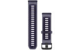 Quick Release kellarihmad (22mm) Silikoon - Translucent Imperial Purple/Indigo