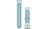 Quick Release kellarihmad (22mm) Silikoon - Translucent Whitestone/Turquoise