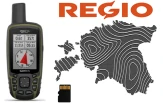 Käsi GPS Garmin GPSMAP 65s GPSMAP 65s + Regio Topo mälukaart