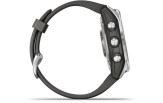 Spordikell Garmin fenix 7S Silver with Graphite Band Standard - Silver with Graphite Band