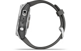 Spordikell Garmin fenix 7S Silver with Graphite Band Standard - Silver with Graphite Band