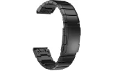 Kiirkinnitusega kellarihmad 26mm Stainless steel - must