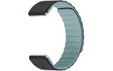 Kiirkinnitusega kellarihmad 26mm Magnetiga silikoon - must / helesinine