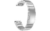 Kiirkinnitusega kellarihmad 20mm Stainless steel - hõbe