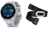 Spordikell Garmin Forerunner 965 White + HRM-Pro Plus pulsivöö