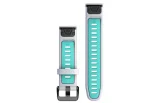 QUICKFIT 20 kellarihmad (20mm) Silikoon - Whitestone/Aqua