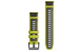QUICKFIT 22 kellarihmad (22mm) Silikoon - Electric Lime/Graphite