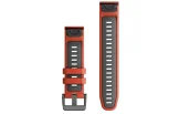 QUICKFIT 22 kellarihmad (22mm) Silikoon - Flame Red/Graphite