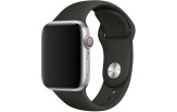 Silikoonist kellarihm Apple watch 42/44/45mm M/L, Must 42/44/45mm M/L - must