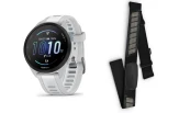 Spordikell Garmin Forerunner 165 Music Mist Grey/Whitestone + HRM-Dual pulsivöö