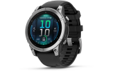 Spordikell Garmin fenix E 47mm Stainless Steel/Black AMOLED Stainless Steel Black Band