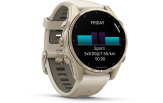 Spordikell Garmin fenix 8 43mm AMOLED Sapphire Soft Gold with Fog Gray Band