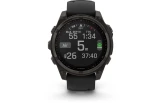 Spordikell Garmin fenix 8 47mm Solar Sapphire Carbon Gray DLC Ti with Black band