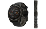 Spordikell Garmin fenix 8 51mm Solar Sapphire Carbon Gray DLC Ti with Black Titanium band Solar Sapphire Carbon Gray DLC Ti with Black Titanium band