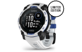 Seikluskell Garmin Instinct 3 45mm Solar Whitestone - Whitestone/Bolt Blue