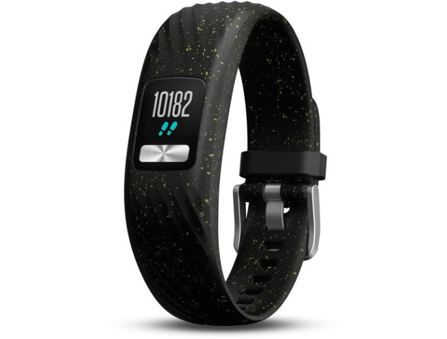 Aktiivsuskell Garmin vivofit 4 must speckle S/M
