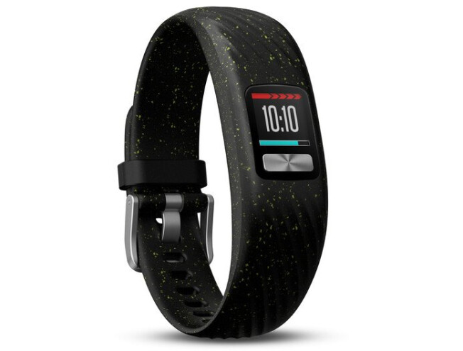 Aktiivsuskell Garmin vivofit 4 must speckle S/M