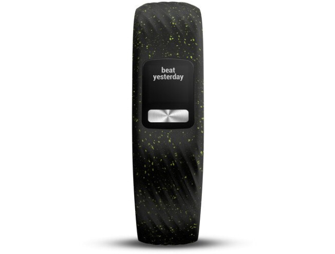 Aktiivsuskell Garmin vivofit 4 must speckle S/M