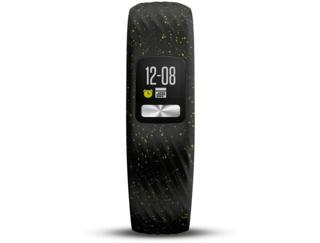 Aktiivsuskell Garmin vivofit 4 must speckle S/M