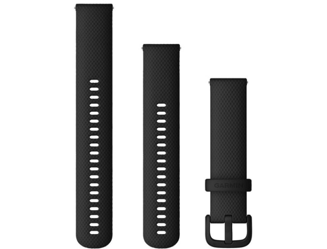 Kellarihm Quick Release (20mm) Silikoon - Black 125-190 mm (SQ) Black 125-190 mm (SQ)