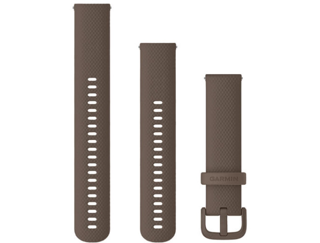 Kellarihm Quick Release (20mm) Silikoon - Cocoa 125-218 mm Cocoa 125-218 mm