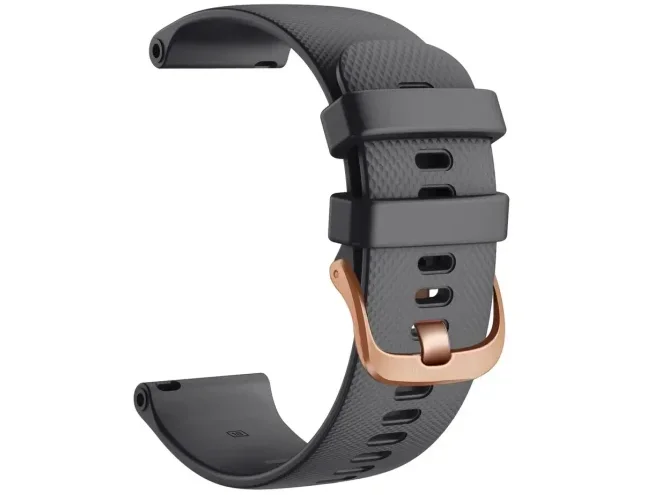 Kellarihmad 20mm kiire kinnitus Must/rose gold