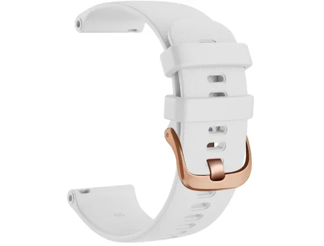Kellarihmad 20mm kiire kinnitus Valge/rose gold