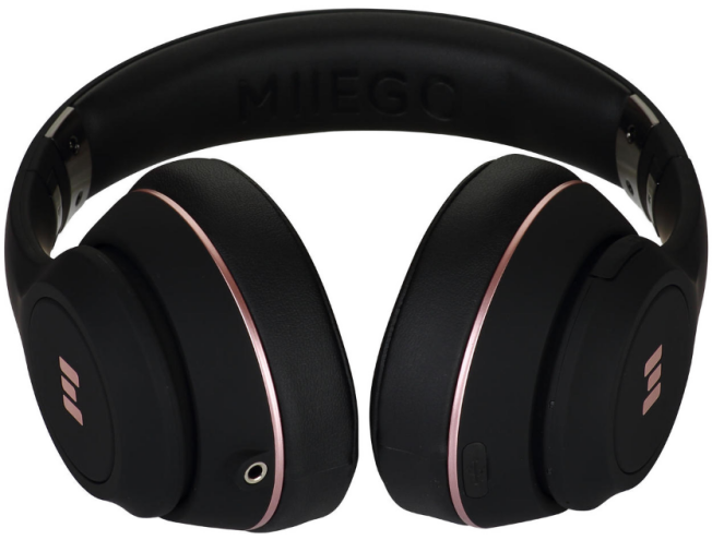 MIIEGO BOOM bluetooth kõrvaklapid Roosa kuld/must