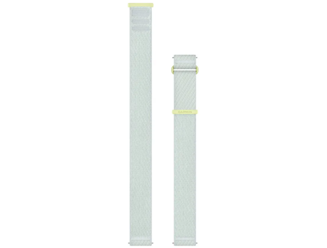 Quick Release preemium kellarihmad (20mm) ComfortFit Nailon - Citron/Cloud Blue