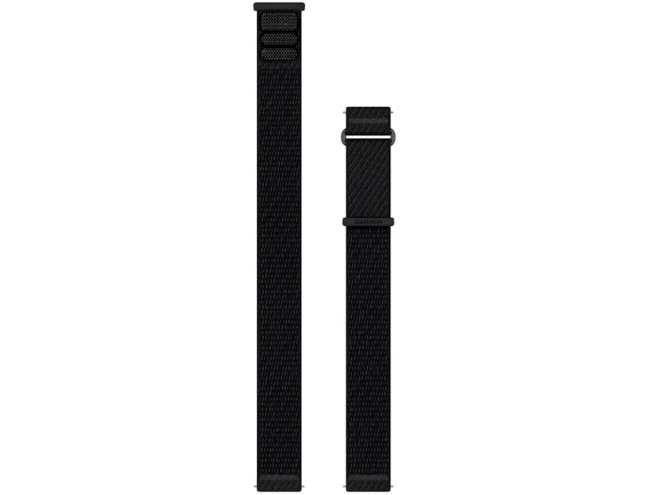 Quick Release preemium kellarihmad (20mm) ComfortFit Nailon - Slate Gray/Black