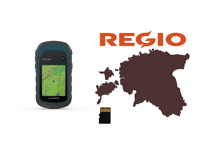 Käsi GPS Garmin eTrex 22x