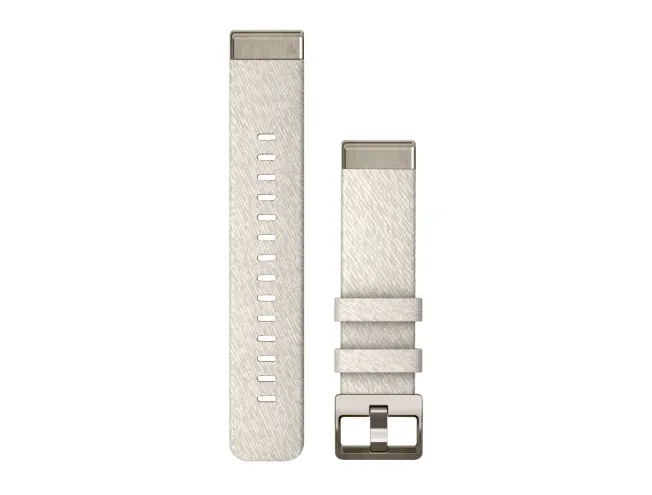 QUICKFIT 20 kellarihmad (20mm) Nailon-Heathered Cream/Soft Gold