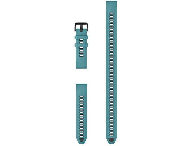 QUICKFIT 20 kellarihmad (20mm) Silikoon - Turquoise (3-osaline)