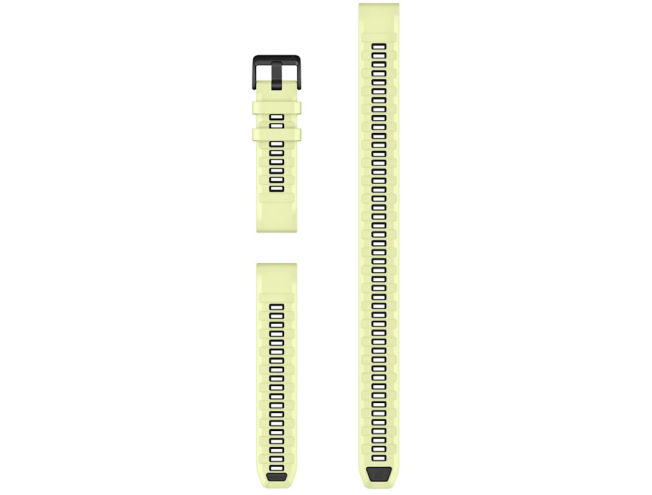 QUICKFIT 22 kellarihmad (22mm) Silikoon - Citron (3-osaline)