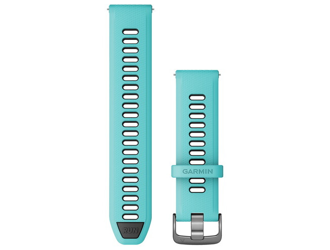 Kellarihm Quick Release (22mm) sinine/must (265) 135-205 mm Silikoon - aqua/must 135-205 mm