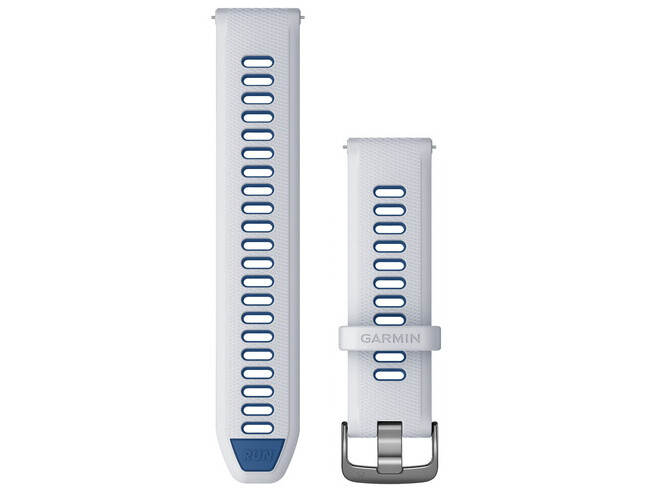 Kellarihm Quick Release (22mm) valge/sinine (265) 135-205 mm Silikoon - valge/sinine 135-205 mm