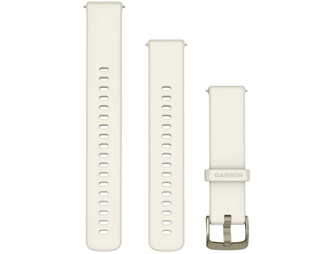 Quick Release kellarihmad (18mm) Silikoon - Bone