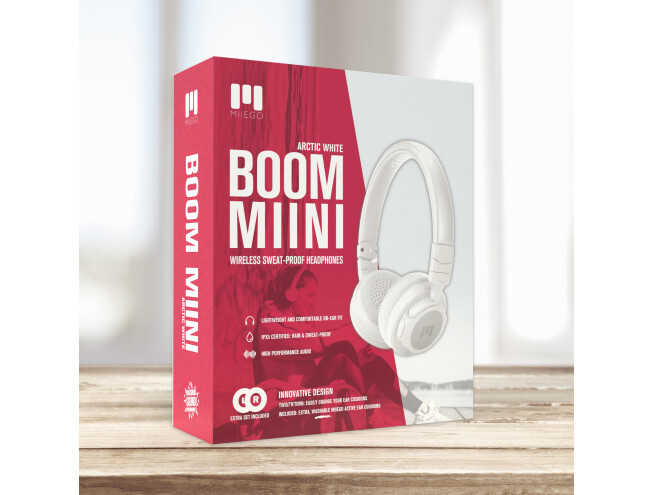 MIIEGO BOOM Miini bluetooth kõrvaklapid Valge